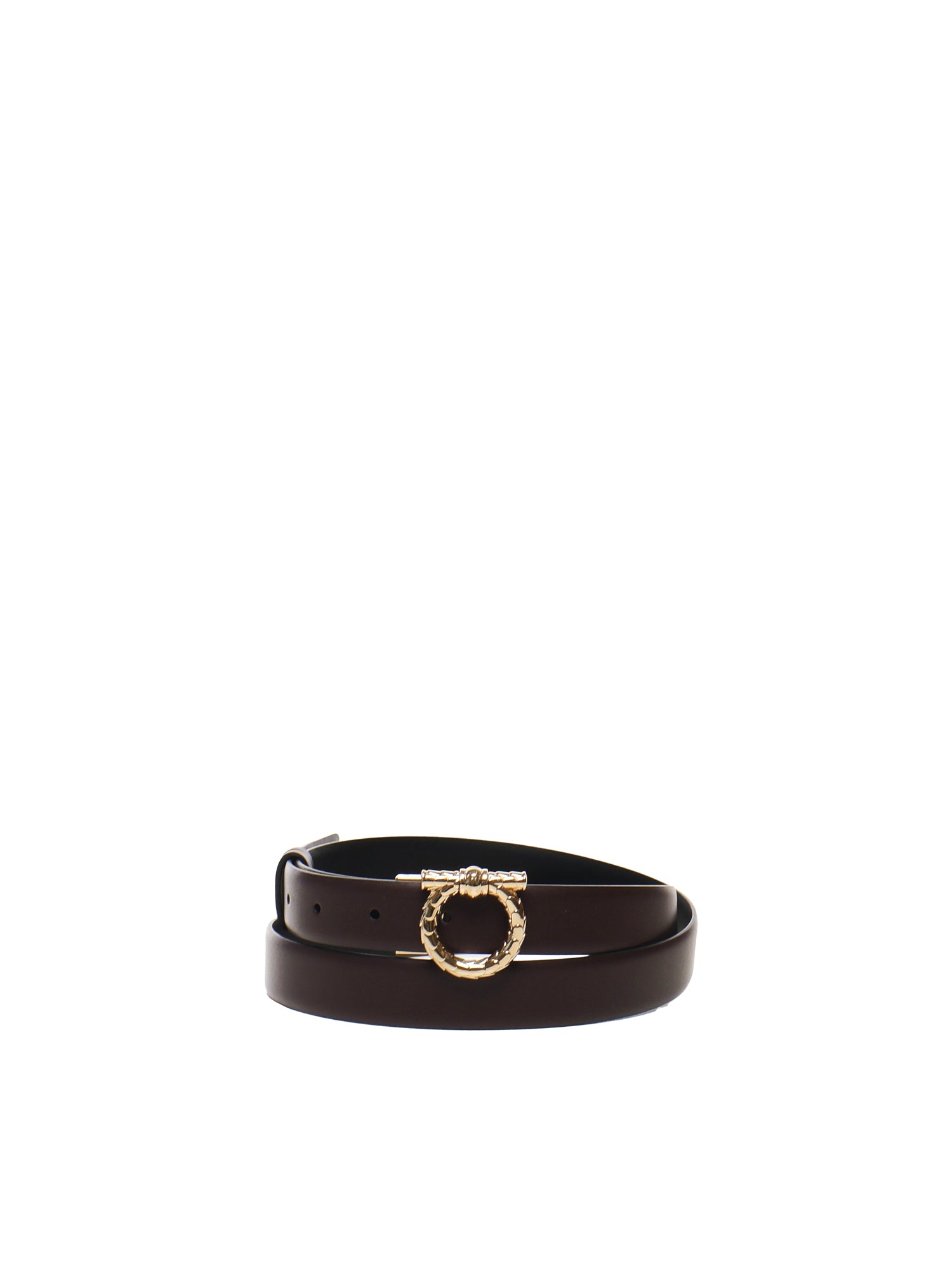 Cintura Gancini in pelle 230372 780477003 FERRAGAMO 