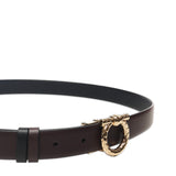 Cintura Gancini in pelle 230372 780477003 FERRAGAMO 