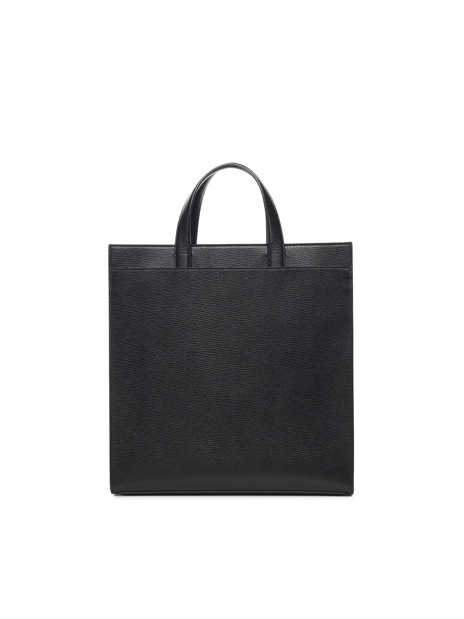 Borsa da lavoro in pelle con doppio manico 241811 786556001 FERRAGAMO 