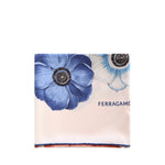 Foulard in seta stampa Anemone 310175 786601005 FERRAGAMO 