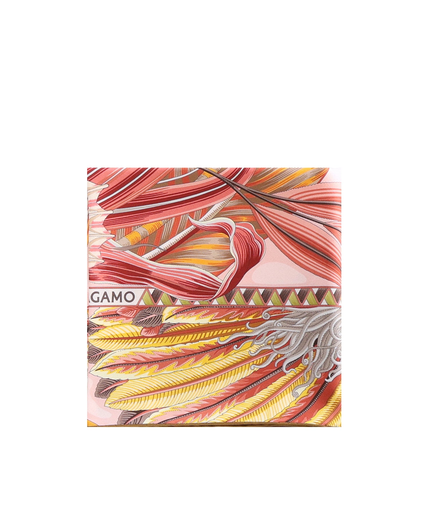 Foulard in seta con stampa 310216 785339002 FERRAGAMO 