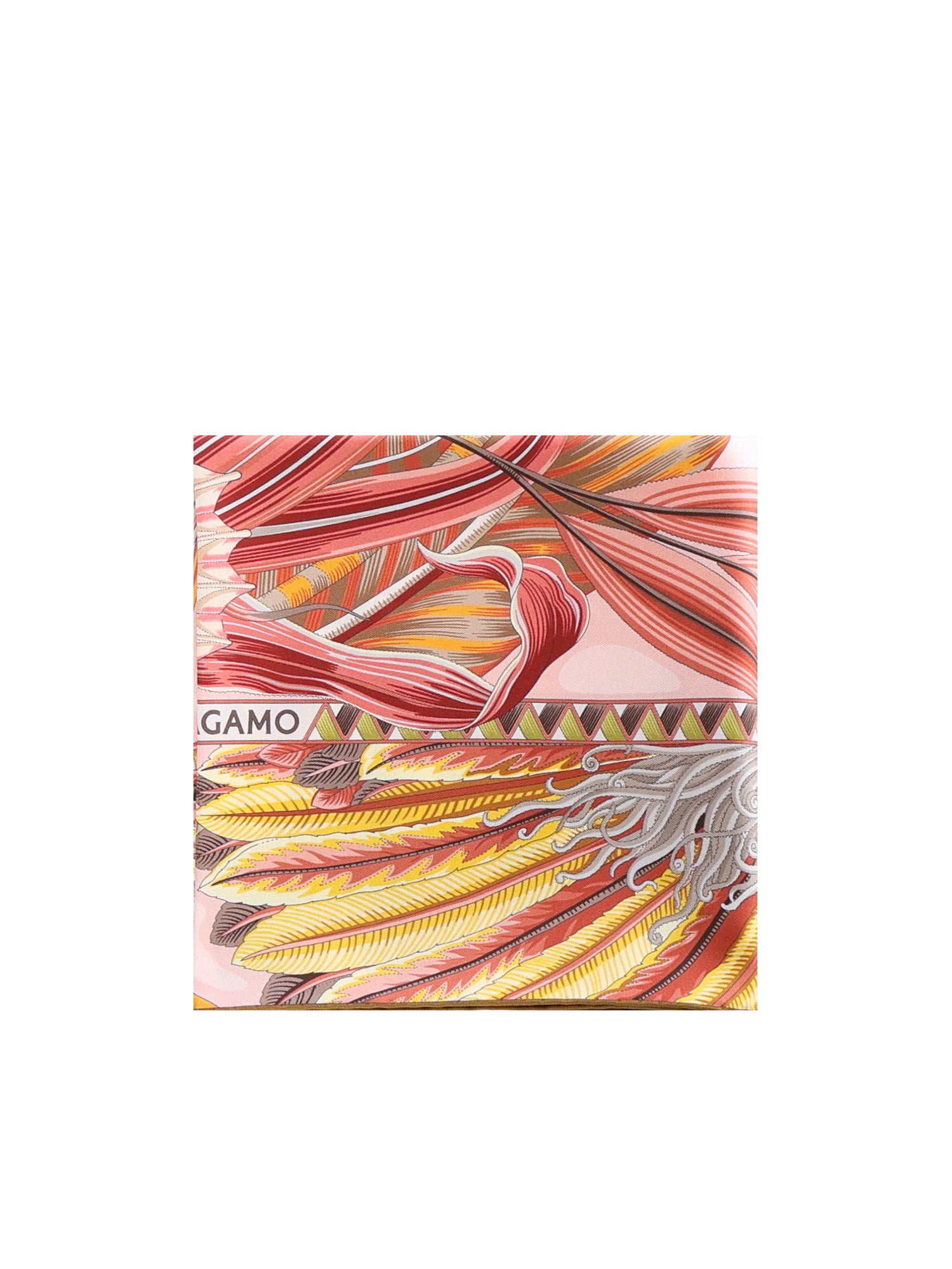 Foulard in seta con stampa 310216 785339002 FERRAGAMO 