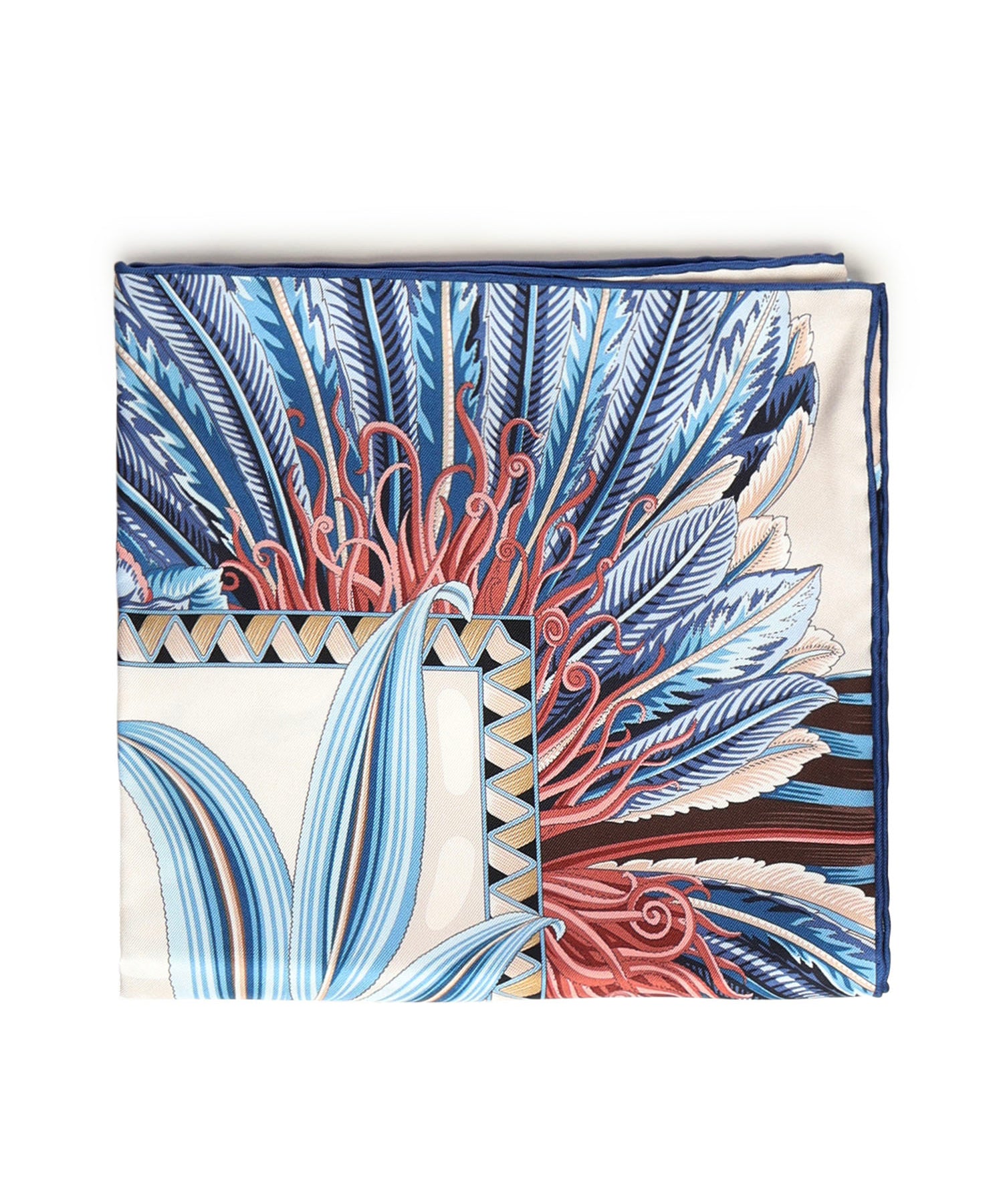Foulard in seta con stampa 310216 785341004 FERRAGAMO 