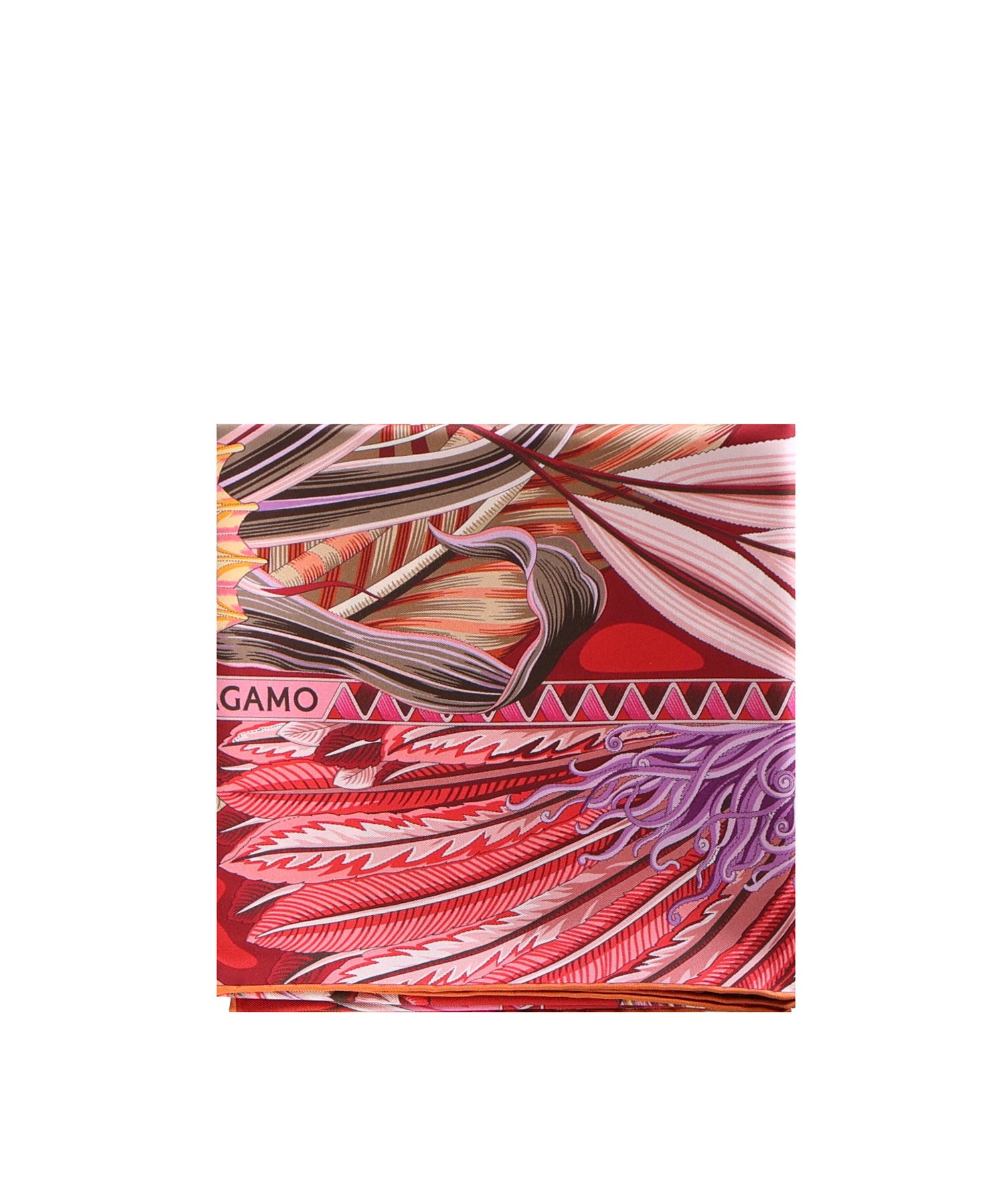 Foulard in seta con stampa 310216 785342005 FERRAGAMO 