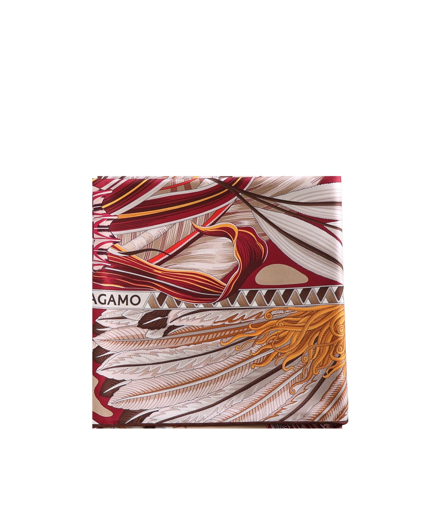 Foulard in seta con stampa 310216 787765007 FERRAGAMO 
