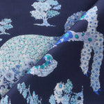 Foulard in seta con stampa 310217 785448002 FERRAGAMO 