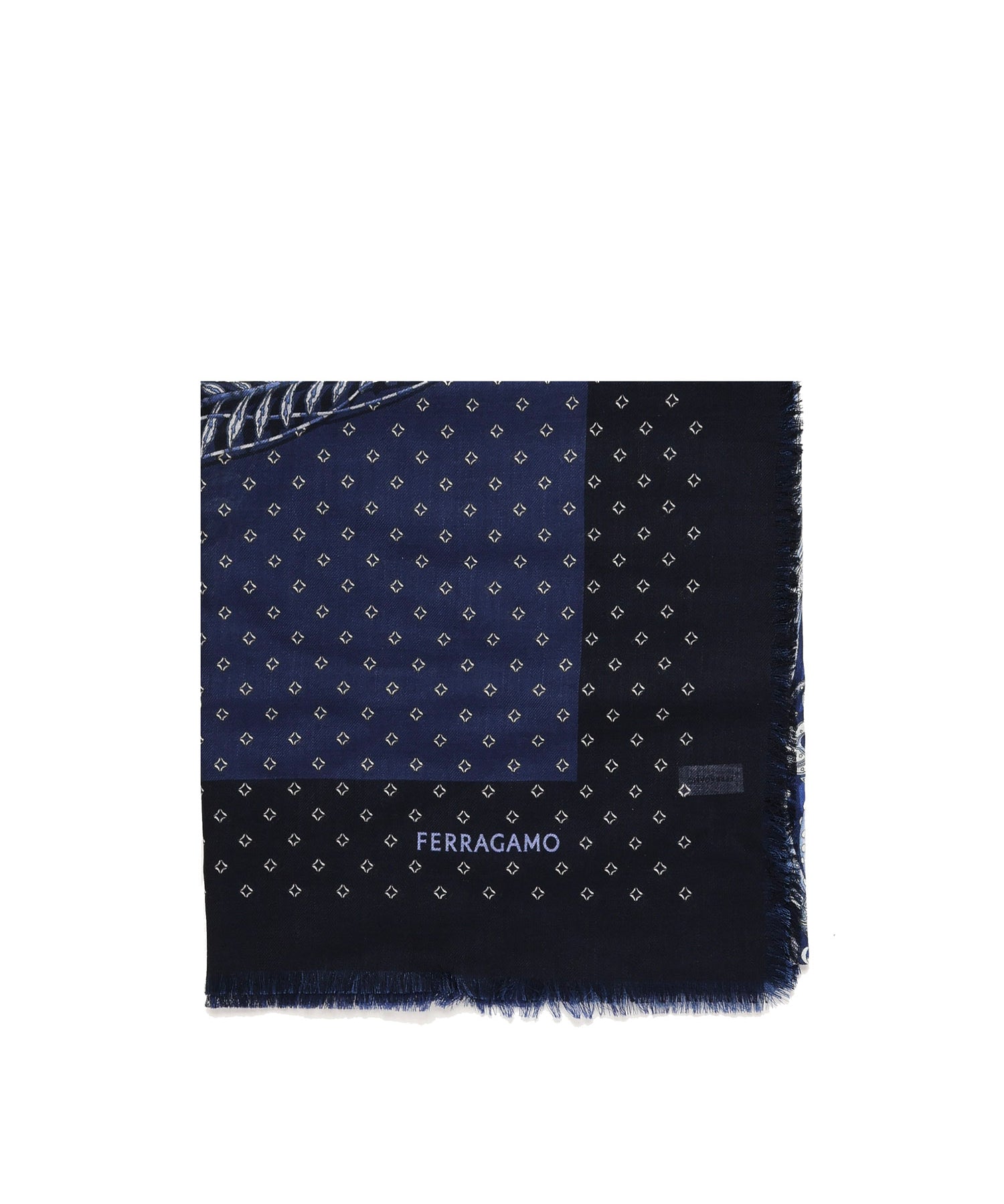 Stola in cashmere con logo 321155 785642004 FERRAGAMO 