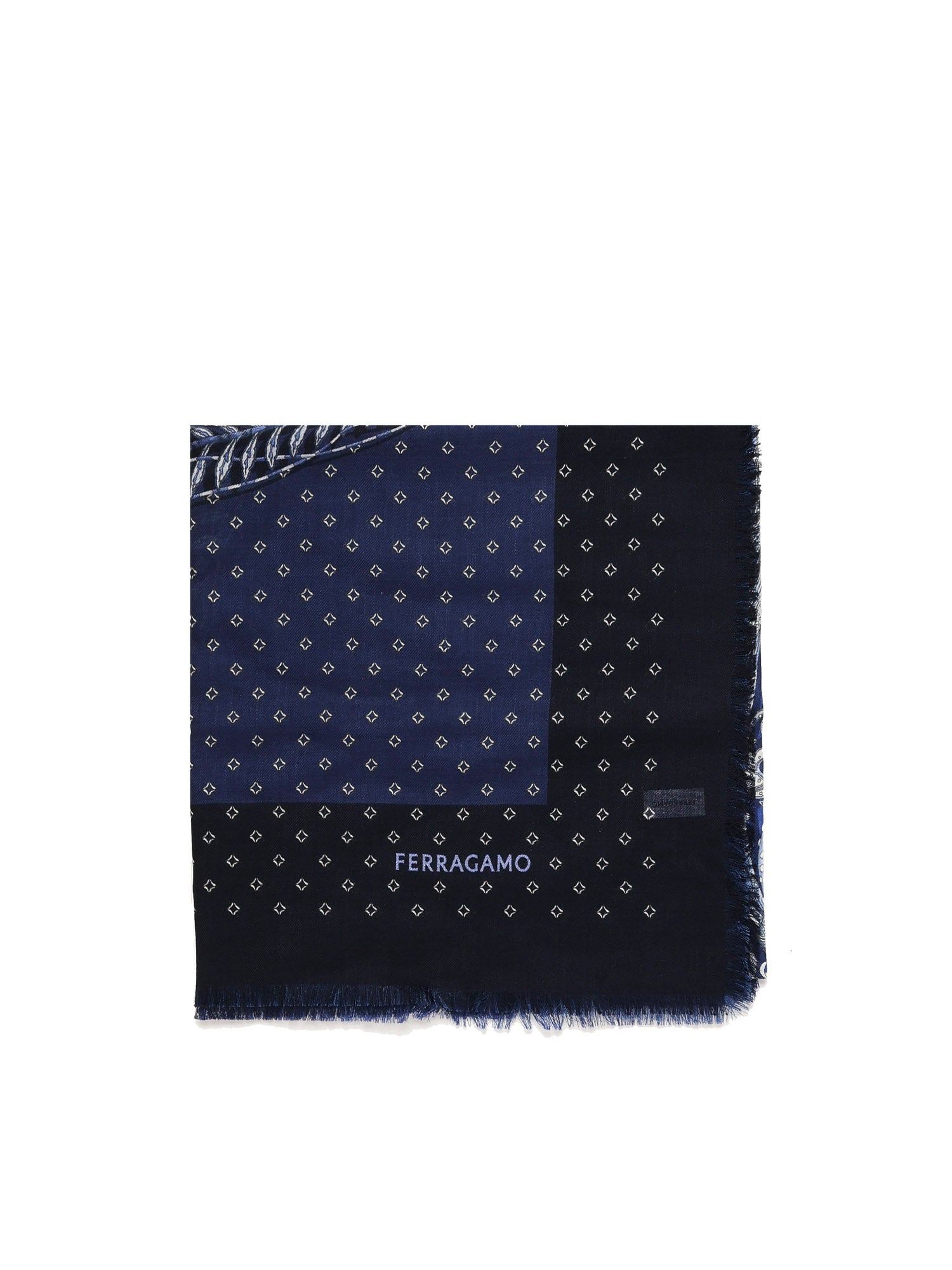 Stola in cashmere con logo 321155 785642004 FERRAGAMO 