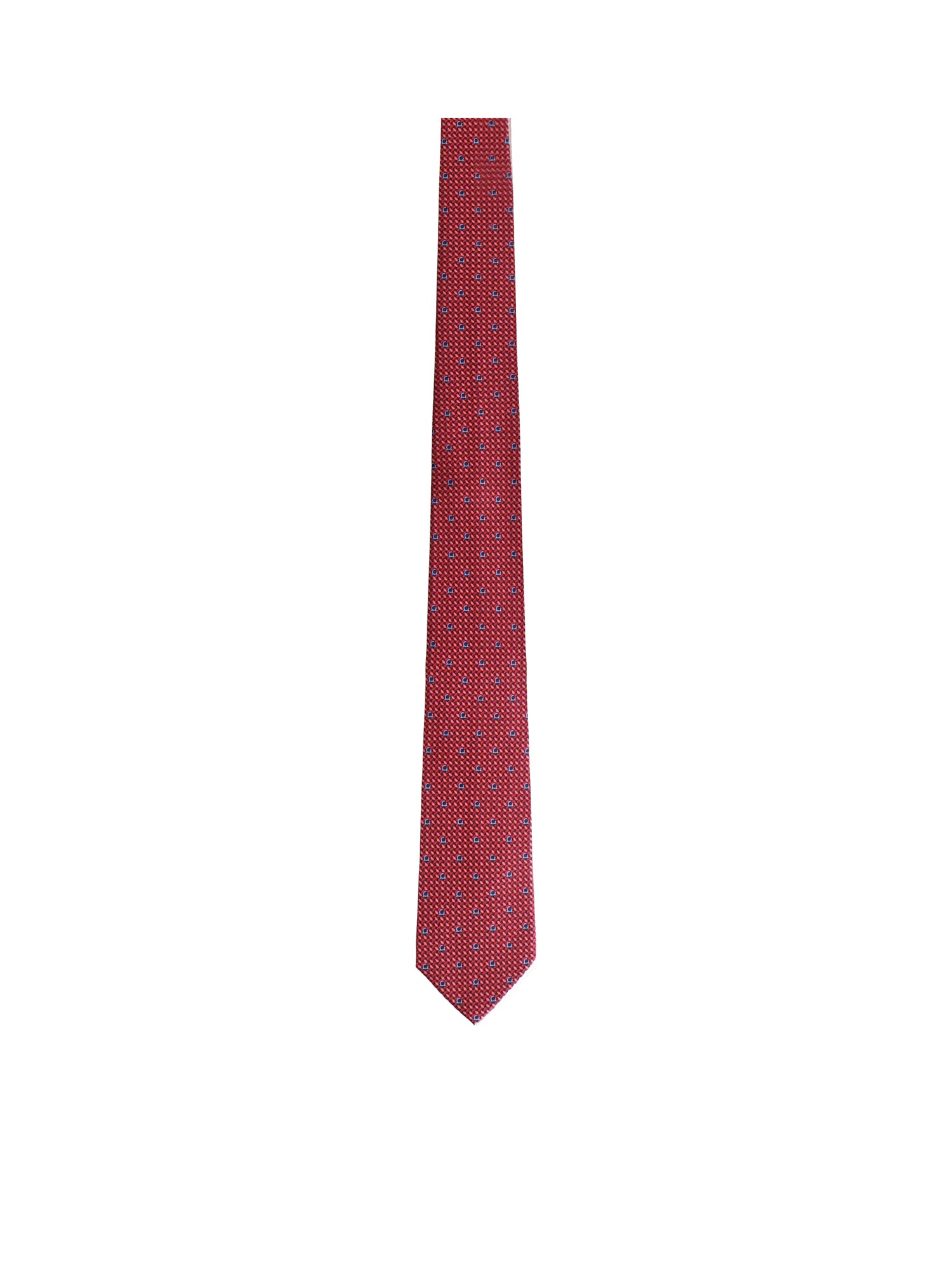 Cravatta in seta con stampa 350263 731645007 FERRAGAMO 