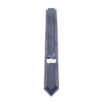 Cravatta in seta stampa Gancini e cuori 351259 784220001 FERRAGAMO 