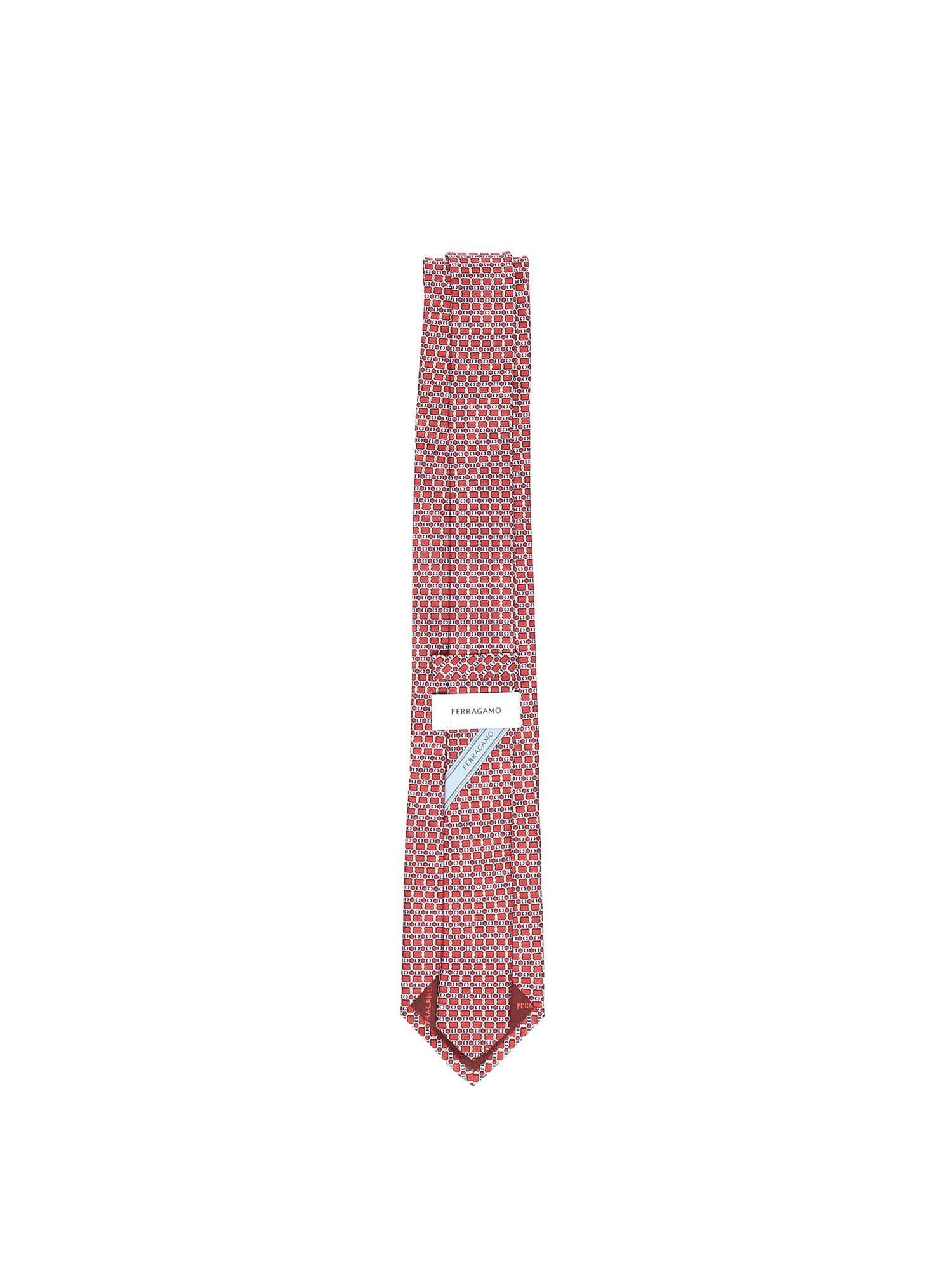 Cravatta in seta stampa Vara 351260 784263004 FERRAGAMO 