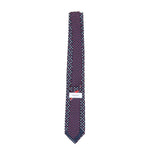 Cravatta in seta stampa Golf 351280 784519001 FERRAGAMO 
