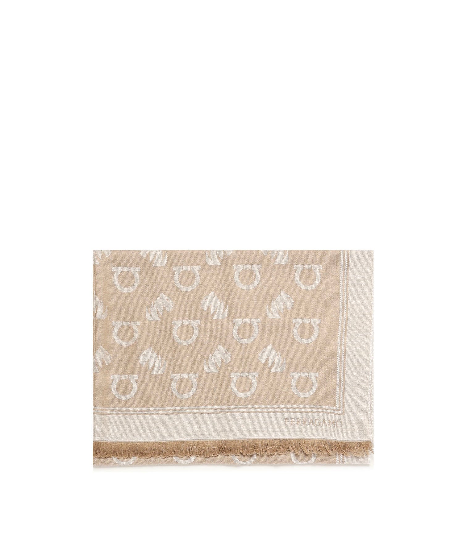 Stola Gancini square 520141 785236004 FERRAGAMO 