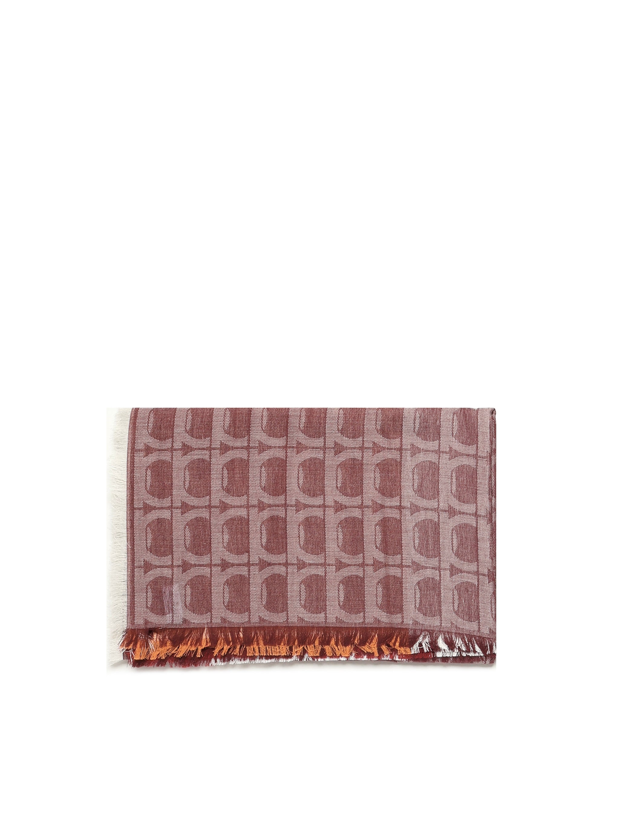 Stola jacquard Gancini Monogram 520142 785240001 FERRAGAMO 
