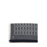 Stola jacquard Gancini Monogram 520142 785242003 FERRAGAMO 