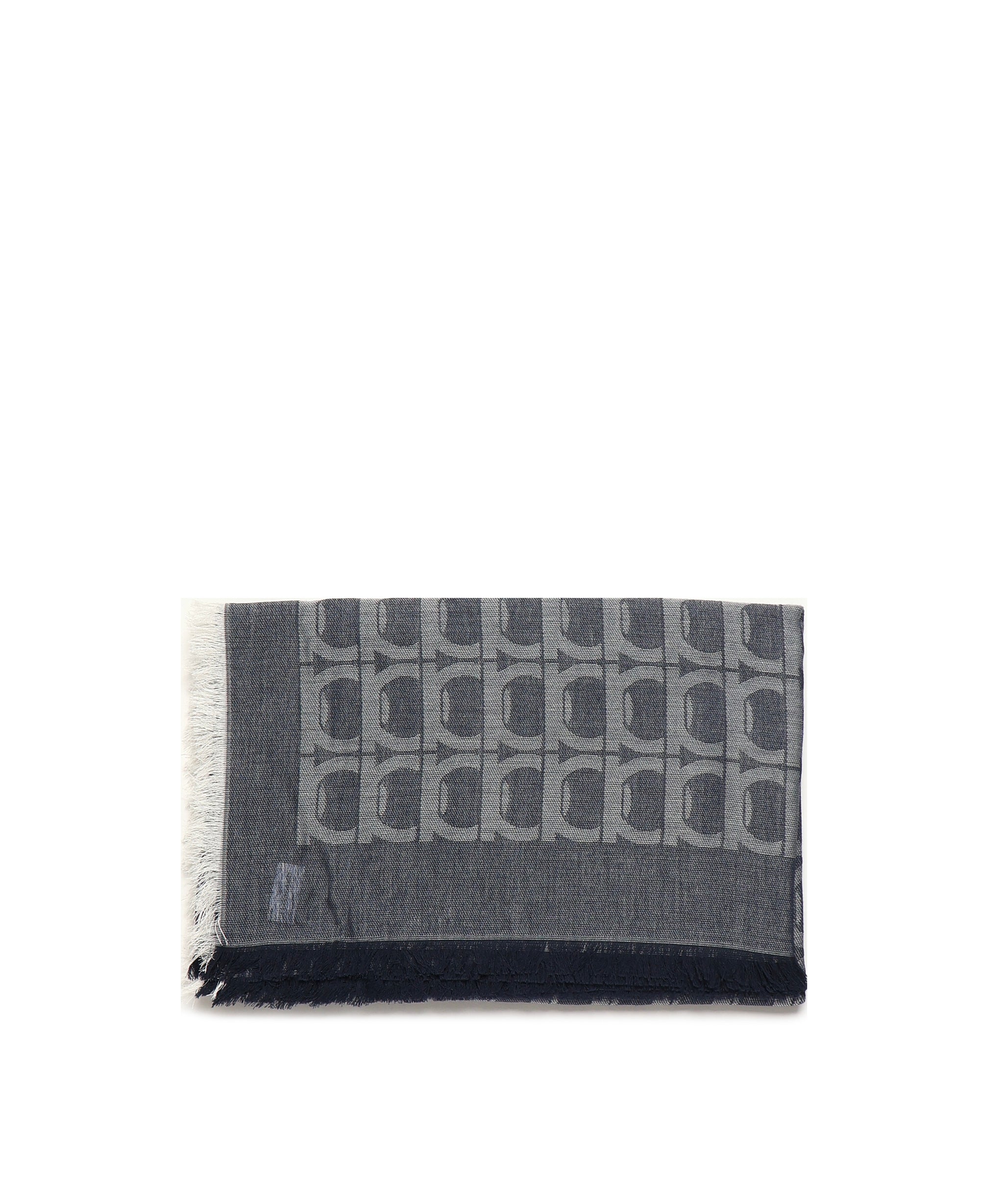 Stola jacquard Gancini Monogram 520142 785242003 FERRAGAMO 