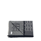 Stola jacquard Gancini Monogram 520142 785242003 FERRAGAMO 