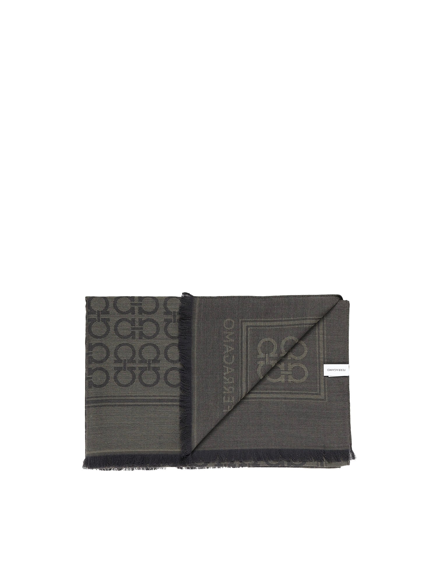 Stola Gancini square<BR/> 520144 785250004 FERRAGAMO 