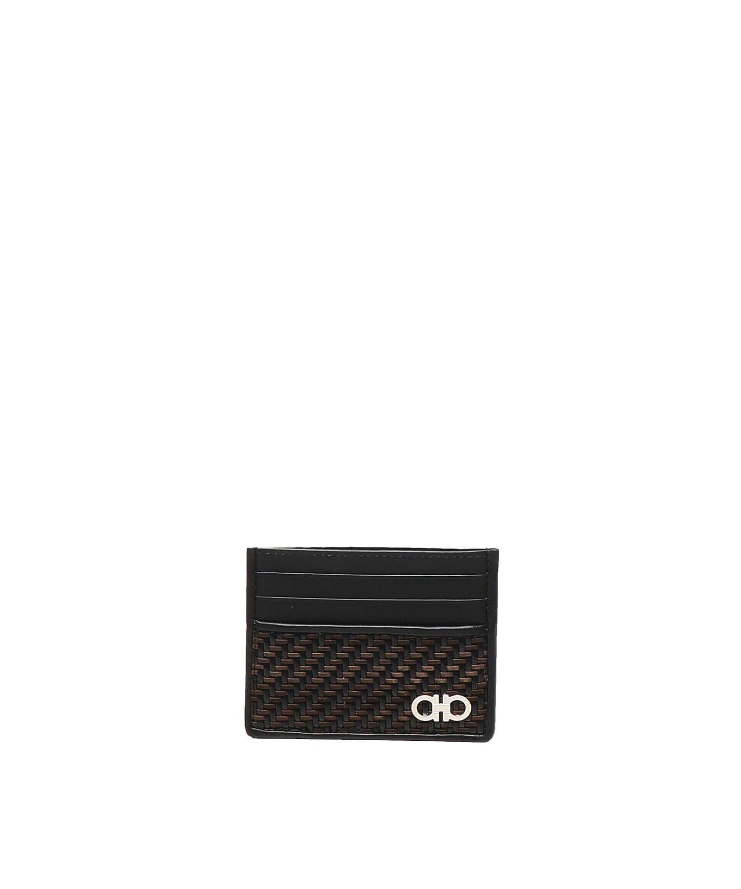 Porta carte con intreccio 661708 786404001 FERRAGAMO 