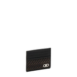 Porta carte con intreccio 661708 786404001 FERRAGAMO 