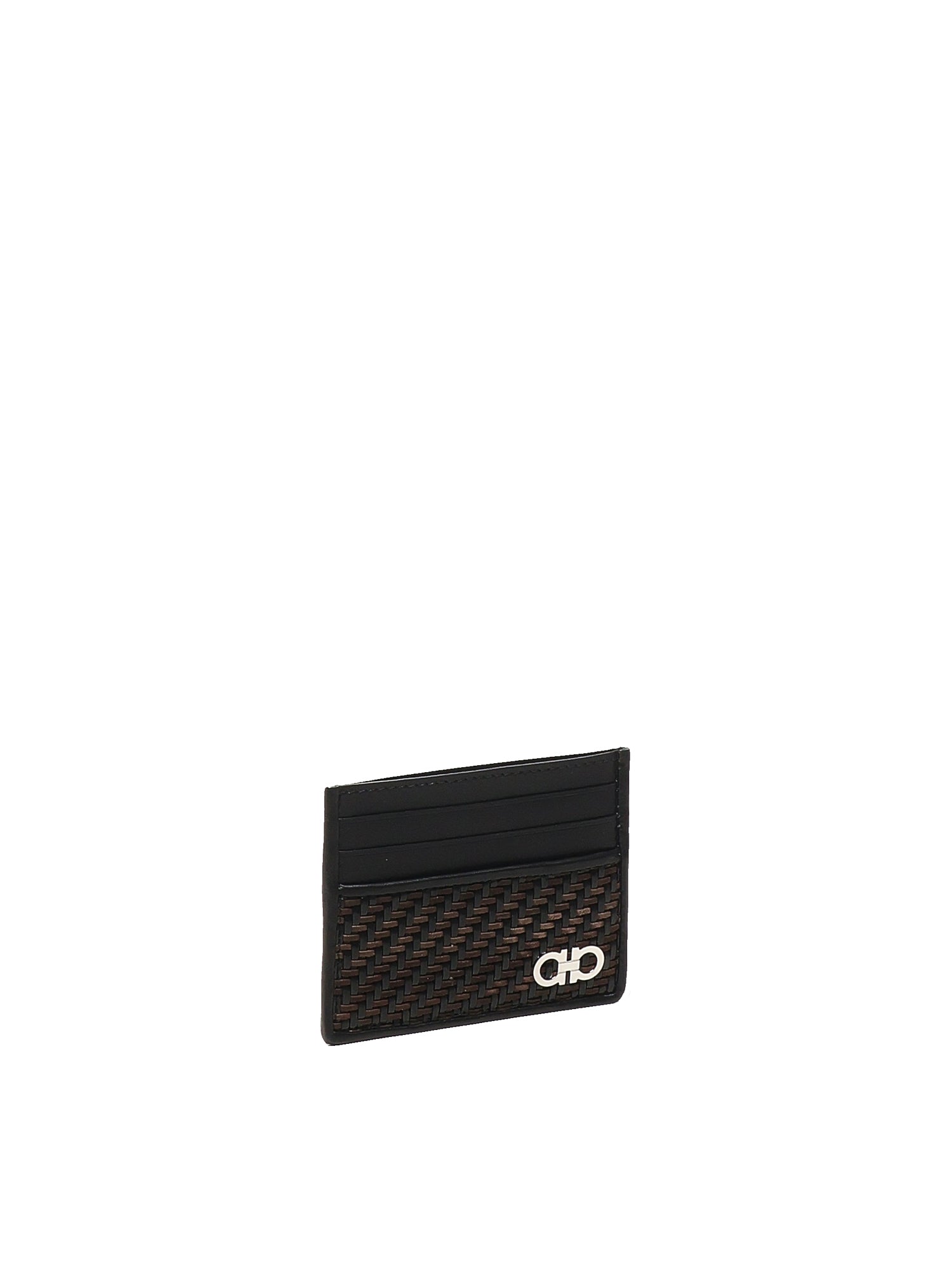 Porta carte con intreccio 661708 786404001 FERRAGAMO 