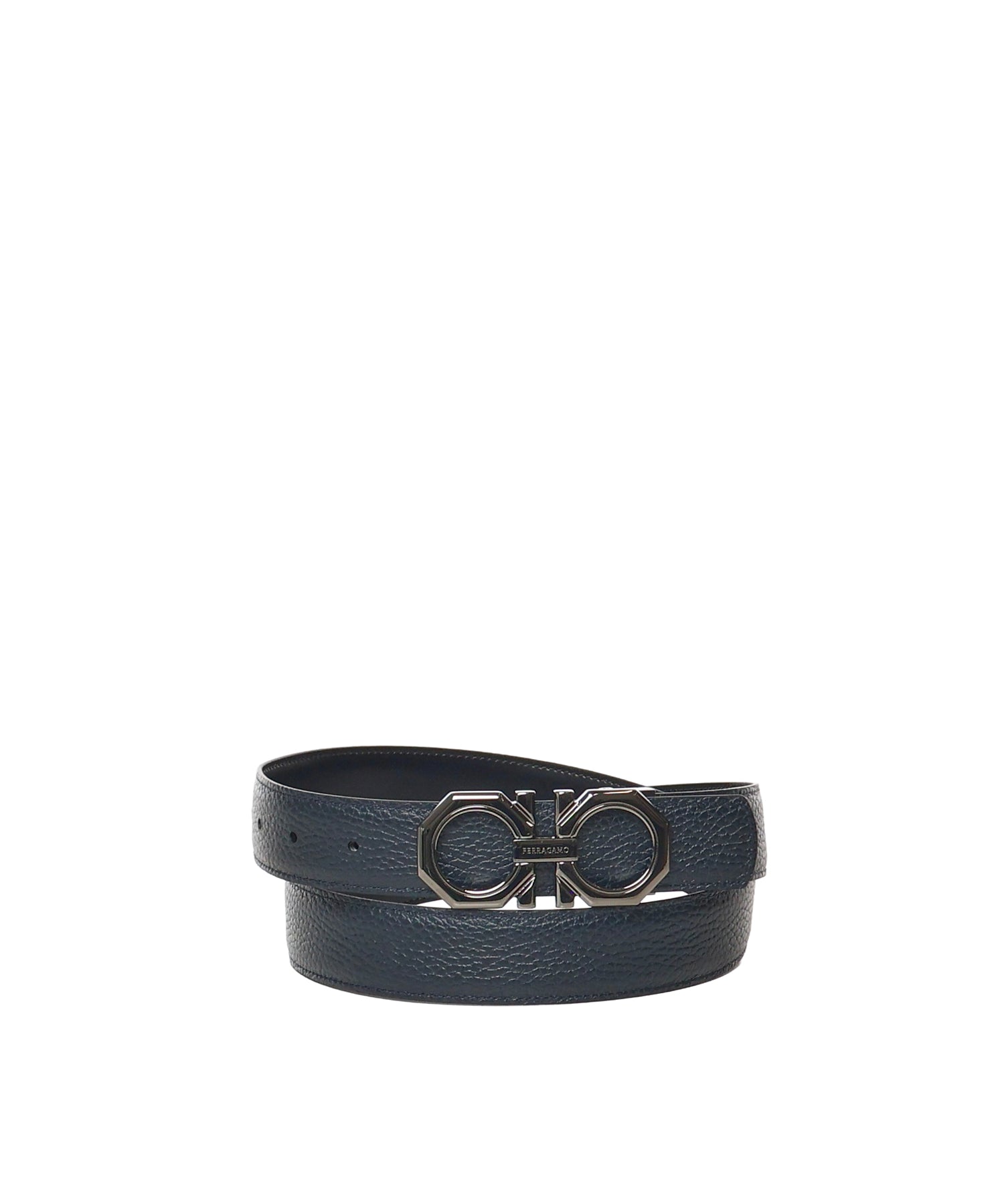 Cintura Gancini in pelle 670266 765787006 FERRAGAMO 