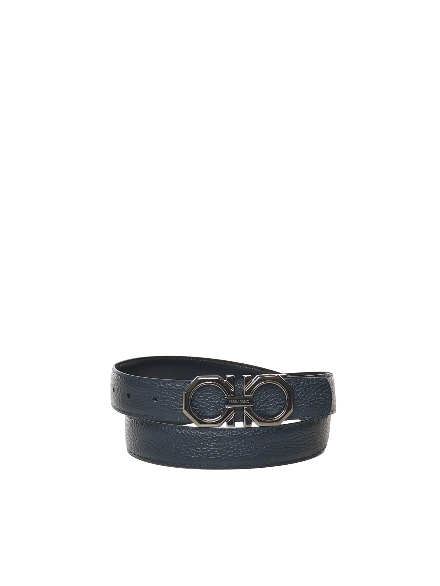 Cintura Gancini in pelle 670266 765787006 FERRAGAMO 