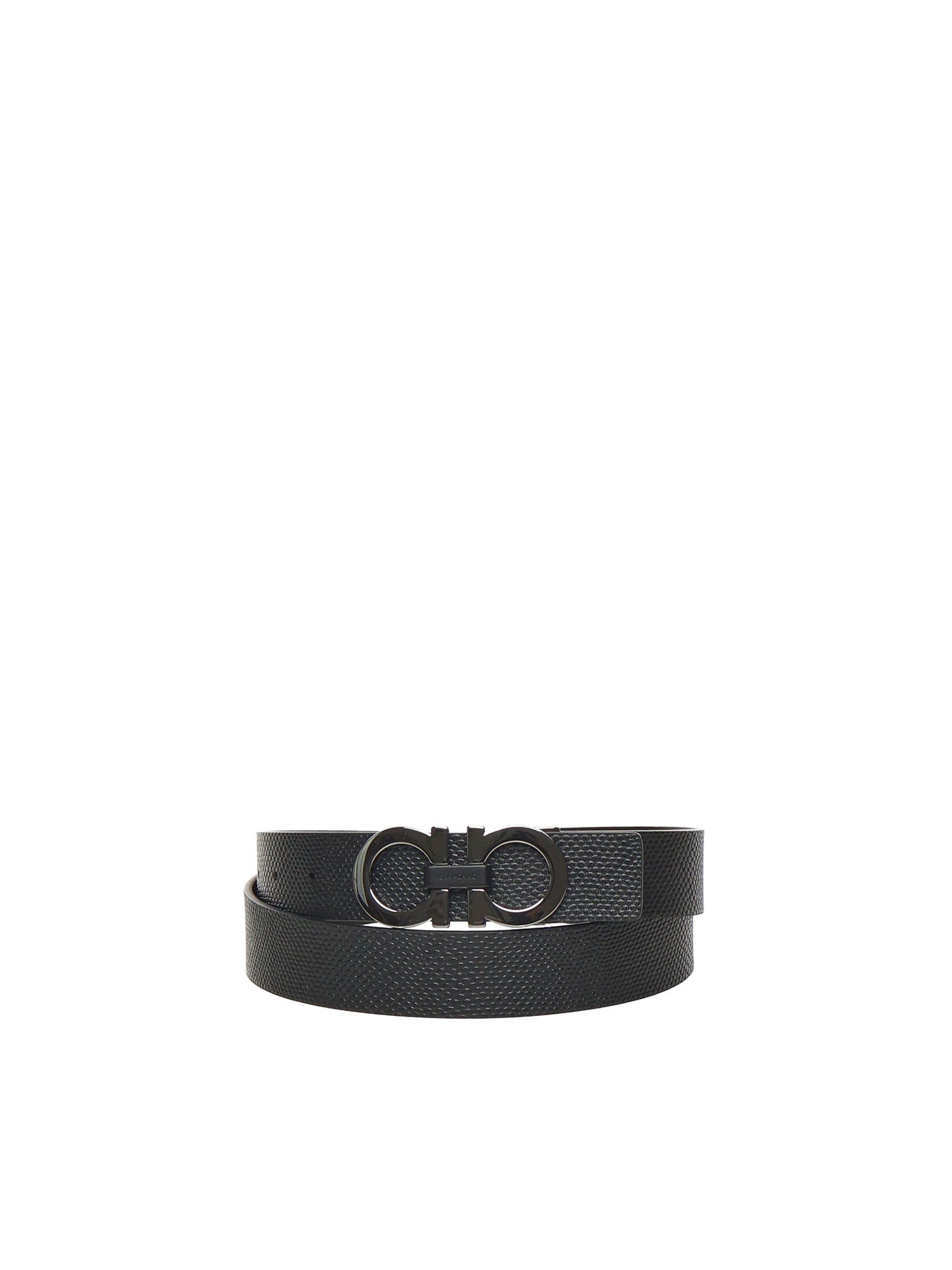 Cintura Gancini in pelle 670391 781607002 FERRAGAMO 