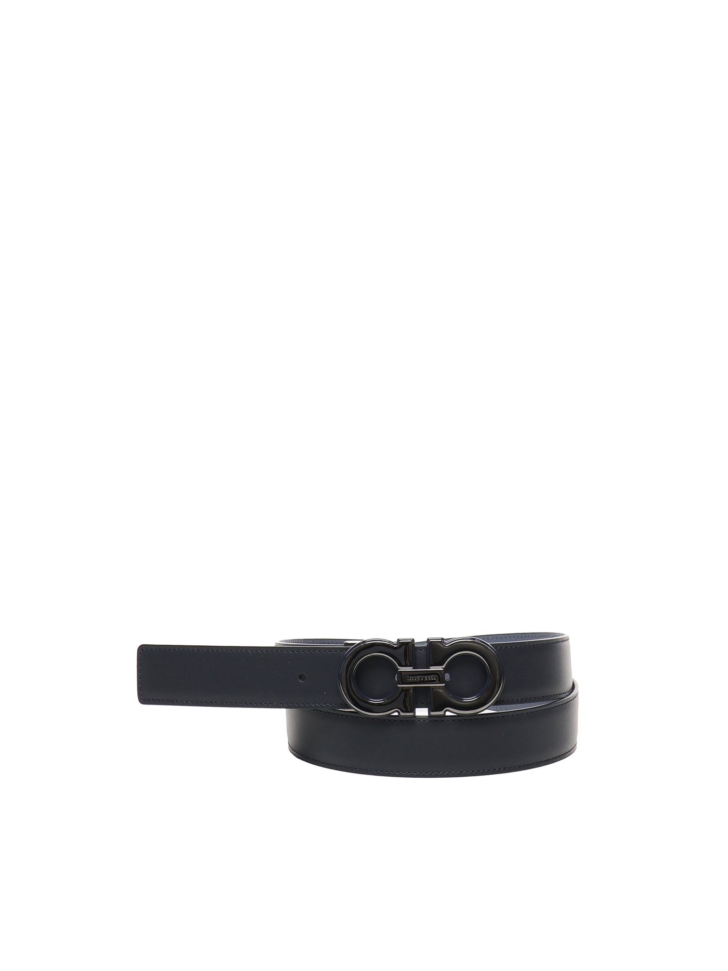 Cintura Gancini reversibile 670460 786315002 FERRAGAMO 