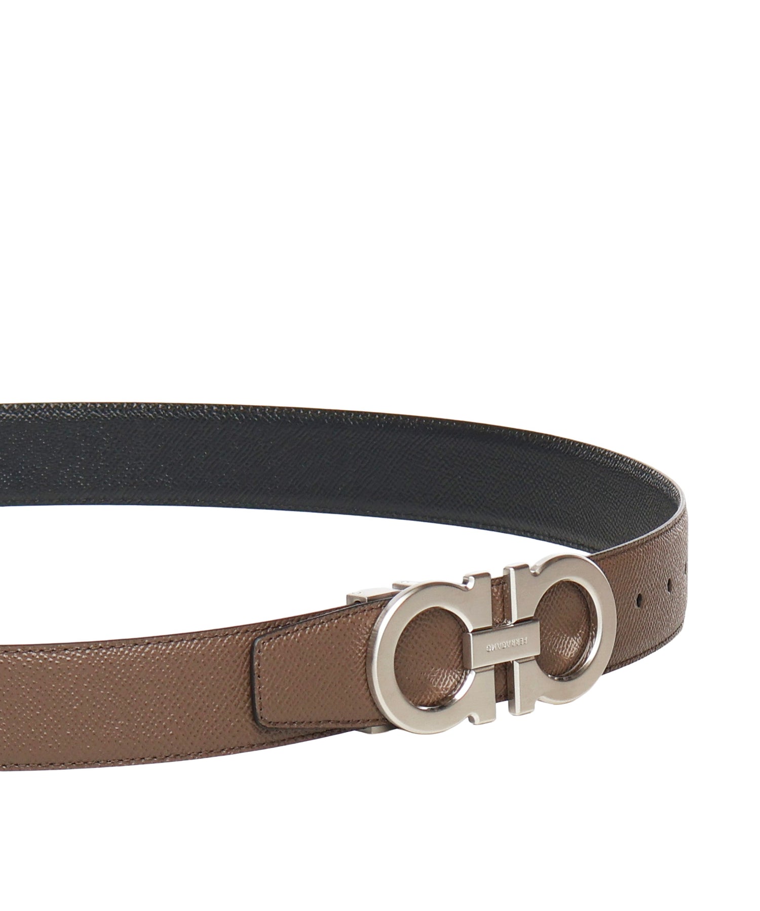 Cintura Gancini in pelle 679710 770654084 FERRAGAMO 