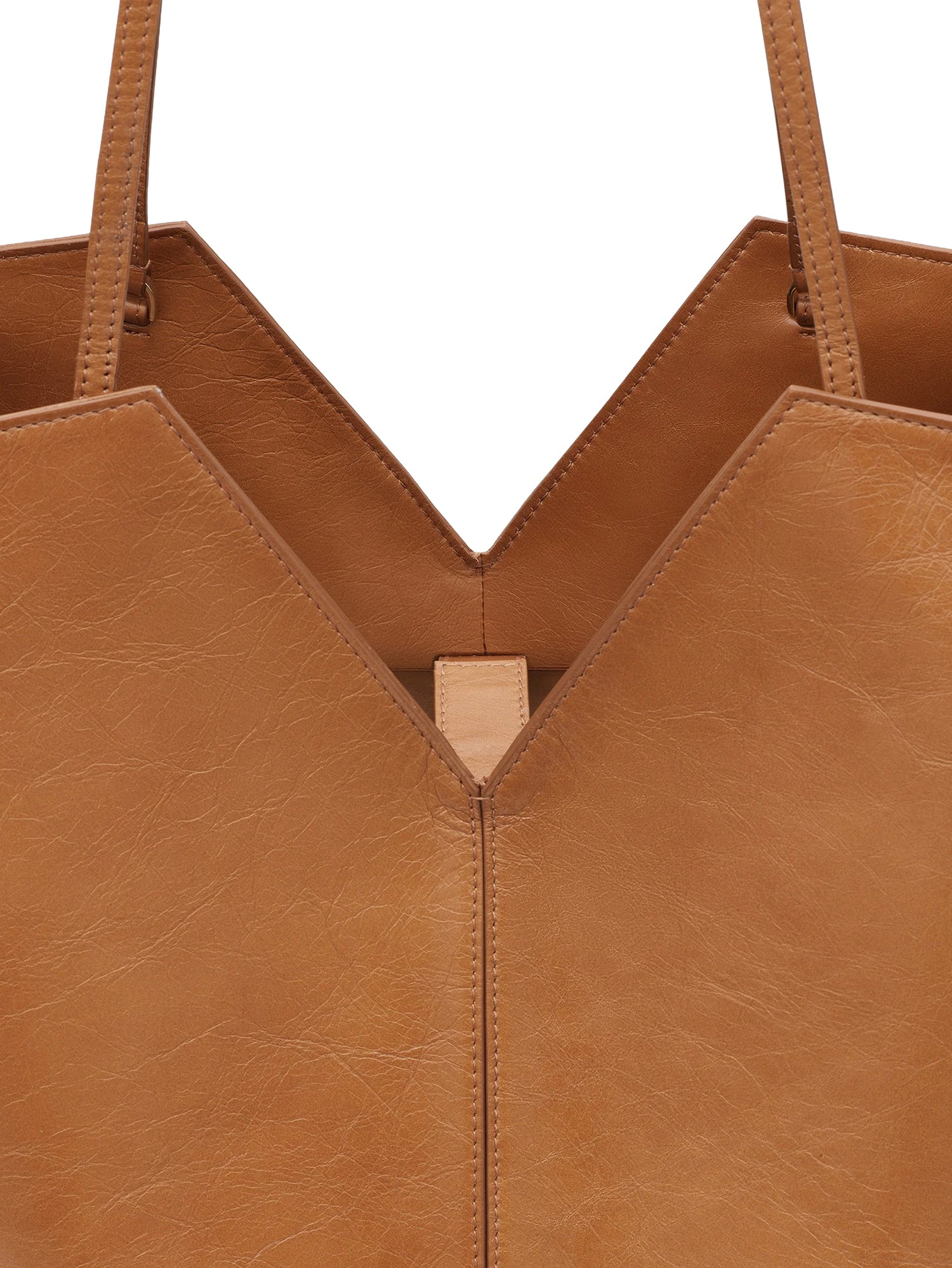 Borsa Winona 4ever maxi in pelle FBBP9JG01A TOBACCO SHINE FRANCESCO BIASIA 