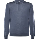 Maglia in lana con colletto polo 13190 57137540 GALIANO 