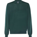 Maglia in lana con colletto polo 14290 55125464 GALIANO 