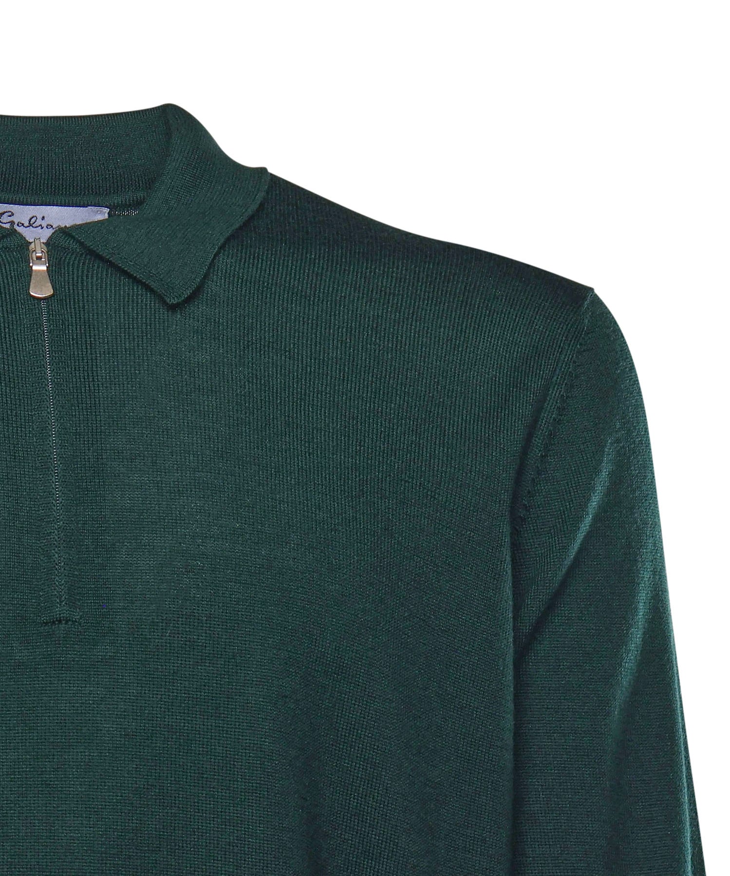 Maglia in lana con colletto polo 14290 55125464 GALIANO 