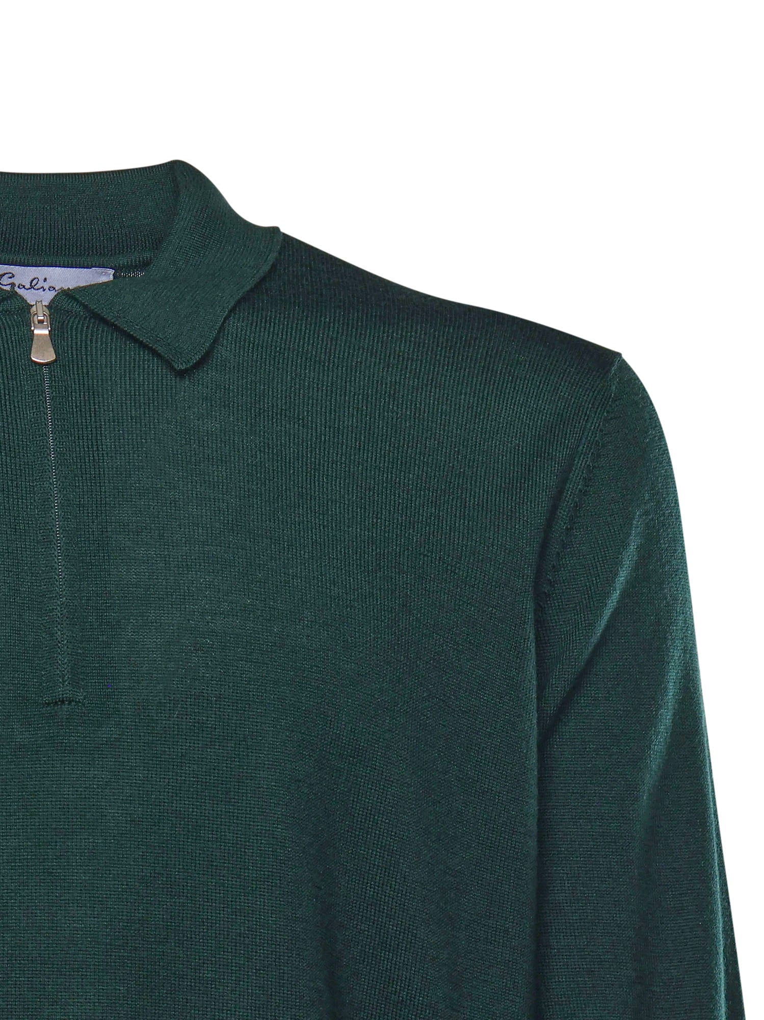 Maglia in lana con colletto polo 14290 55125464 GALIANO 