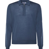 Maglia in lana con colletto polo 14789 43137587 GALIANO 