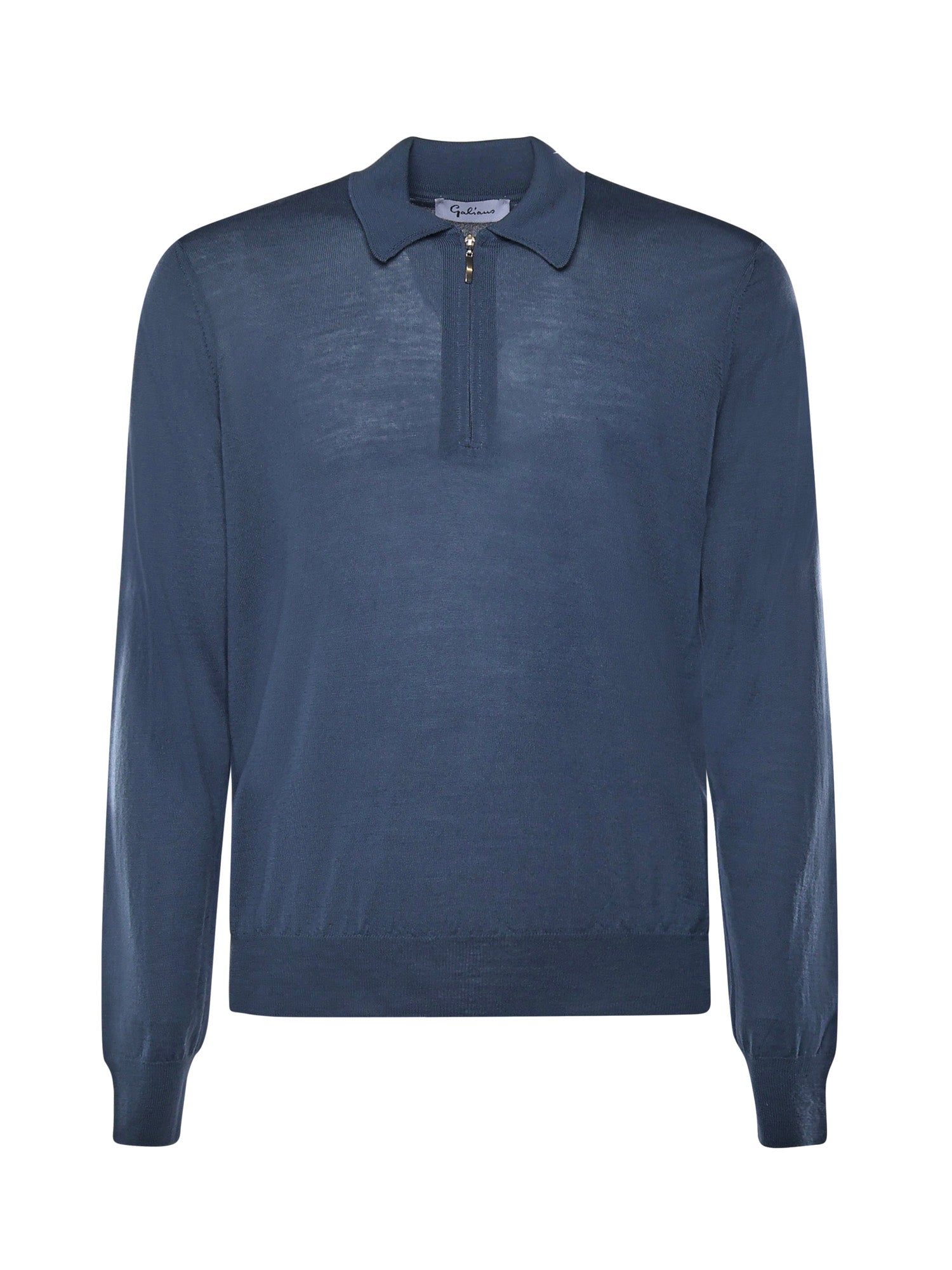 Maglia in lana con colletto polo 14789 43137587 GALIANO 
