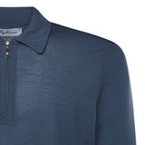Maglia in lana con colletto polo 14789 43137587 GALIANO 
