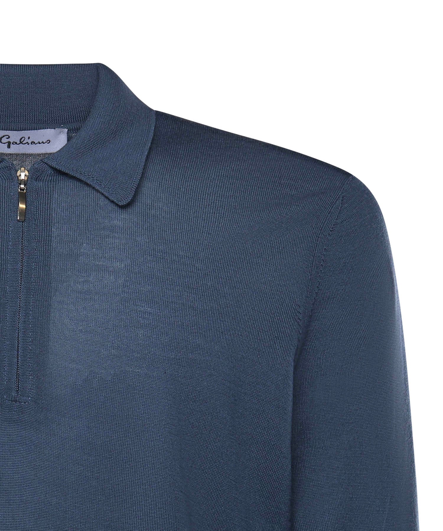 Maglia in lana con colletto polo 14789 43137587 GALIANO 