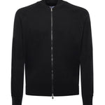 Felpa con zip in lana<BR/> 14803 57133099 GALIANO 