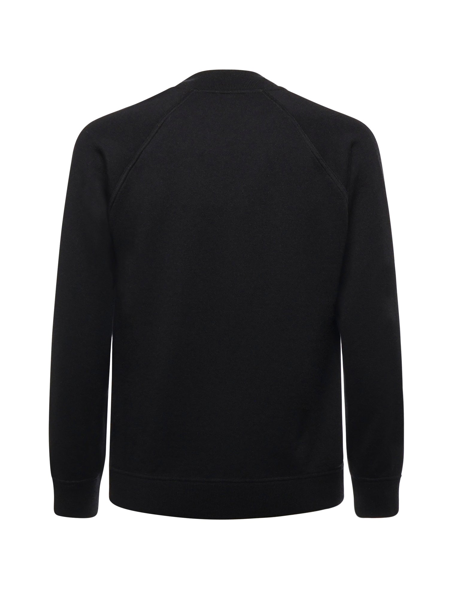 Felpa con zip in lana<BR/> 14803 57133099 GALIANO 
