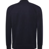 Felpa con zip in lana<BR/> 14803 57133598 GALIANO 