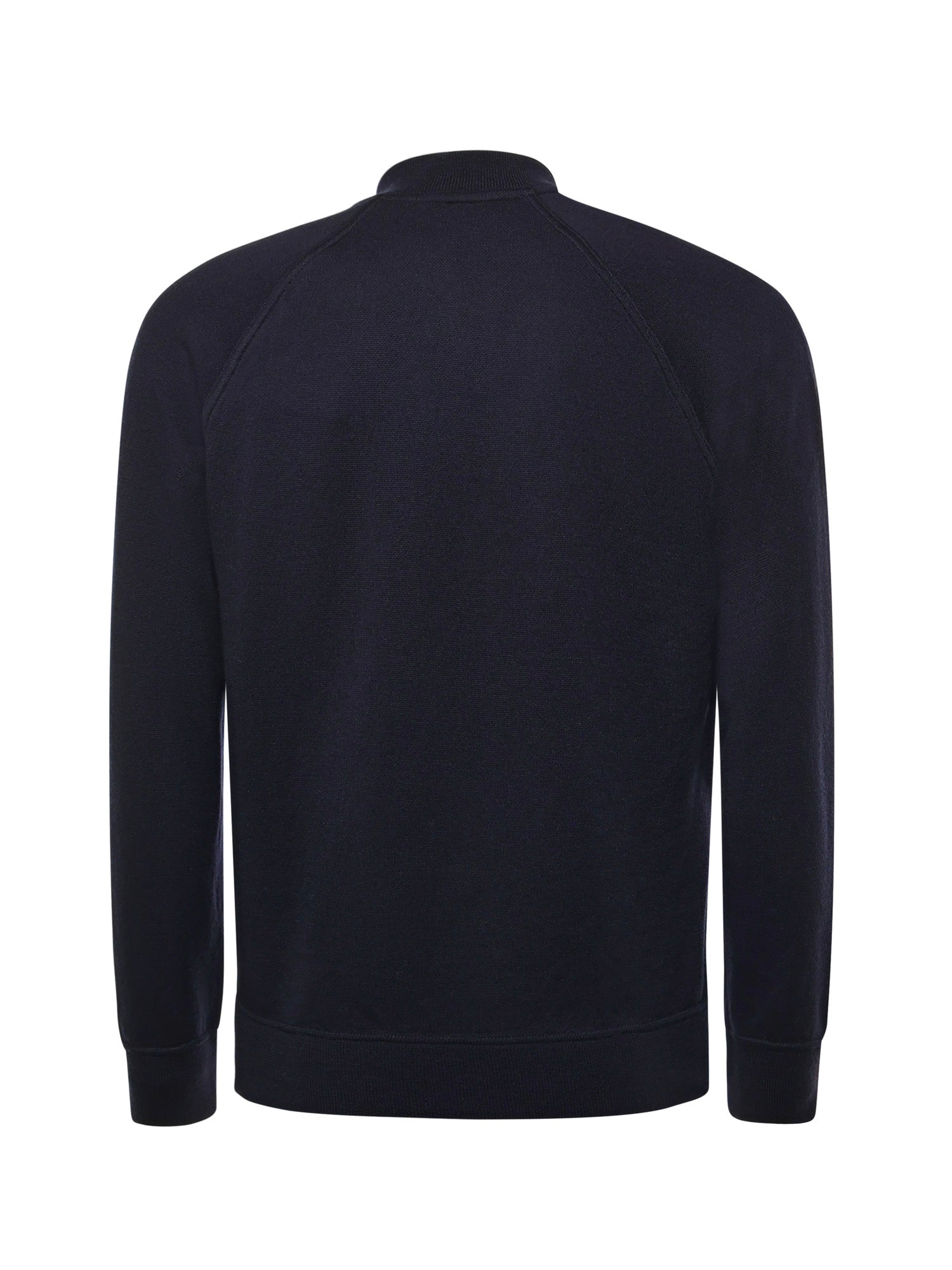 Felpa con zip in lana<BR/> 14803 57133598 GALIANO 