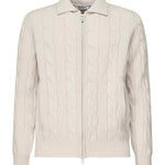 Giacca cardigan a coste<BR/> 3180 19652113 GALIANO 