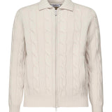Giacca cardigan a coste<BR/> 3180 19652113 GALIANO 