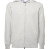 Felpa con zip in lana e cashmere 57180 19638044 GALIANO 