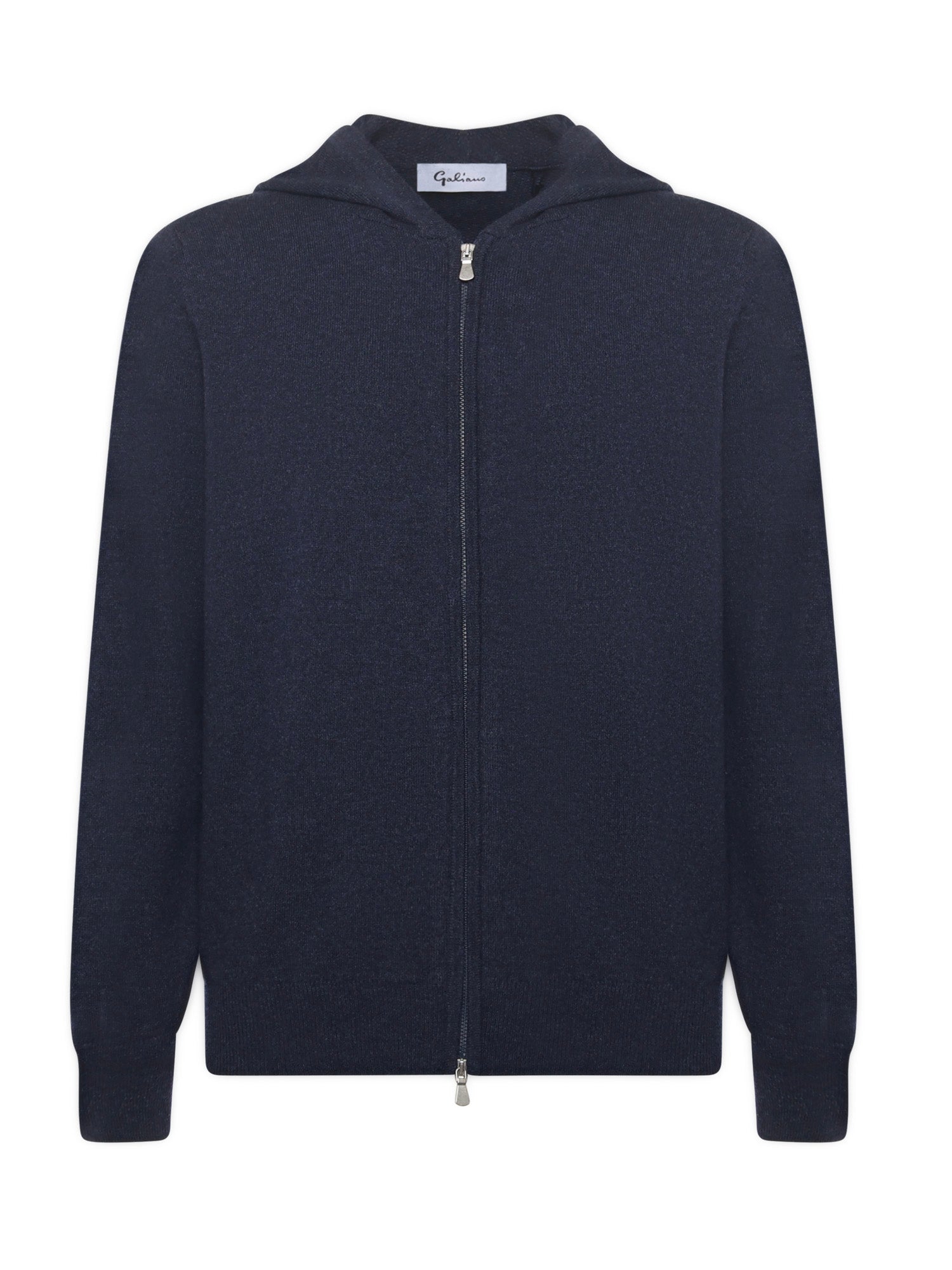 Felpa con zip in lana e cashmere 57180 19638589 GALIANO 
