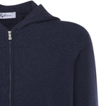 Felpa con zip in lana e cashmere 57180 19638589 GALIANO 