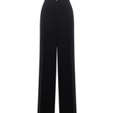 Pantalone sartoriale a palazzo con dettaglio a X 79AAA128 N0356899 GENNY 