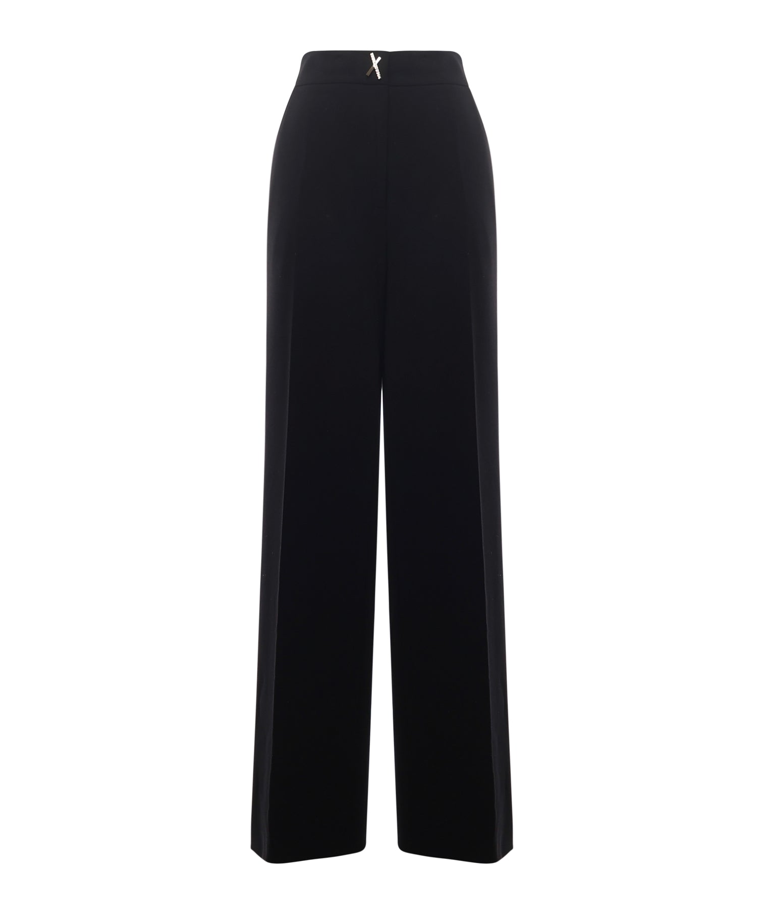 Pantalone sartoriale a palazzo con dettaglio a X 79AAA128 N0356899 GENNY 